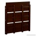 Regency Flip Flop 34-inch High Folding Bookcase- Mocha Walnut - B0074FWPPW