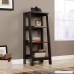 Sauder 414565 Bookcases Furniture Trestle Jamocha Wood 3-Shelf - B00LI4QT3Y