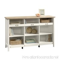 Sauder 417653 Bookcase  Storage Cabinet Adept Soft White Credenza  one Size  Craftsman Oak-White - B00STUILFO