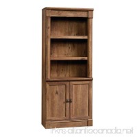 Sauder 420609 Library with Doors Bookcase  29.37" L X 13.9" W X 71.85" H  Vintage Oak - B01NARXXJ1