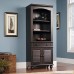 Sauder Harbor View Library with Doors Antiqued Paint - B001DNF26K