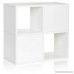 Way Basics Eco 4 Cubby Bookcase Stackable Organizer and Storage Shelf White (made from sustainable non-toxic zBoard paperboard) - B00G9JS878