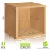Way Basics Eco Stackable Storage Cube and Cubby Organizer Natural (made from sustainable non-toxic zBoard paperboard) - B001TREQE4