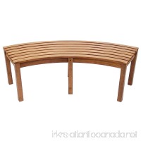 Achla Designs Curved Backless Bench - B00KHJUZAO