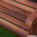 Belham Living Richmond Curved-Back 4-ft. Outdoor Wood Bench - B00N2OZZSI