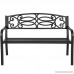Best Choice Products 50 Outdoor Patio Garden Bench Steel Frame Park Yard Porch Furniture - B01BW9CXLG
