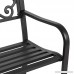 Best Choice Products 50 Outdoor Patio Garden Bench Steel Frame Park Yard Porch Furniture - B01BW9CXLG