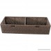 Better Homes and Gardens Camrose Farmhouse Bench with Wicker Storage Box - B074LSNV76
