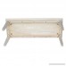 International Concepts BE-39 Shaker Style Bench Unfinished - B0050SVL4G