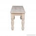 International Concepts BE-47 Farmhouse Bench Unfinished - B0029LHRKY