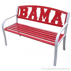 Leigh Country University of Alabama BAMA Metal Bench - B00MPU3HFI