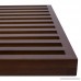LeisureMod Mid-Century George Nelson Style Platform Bench - 4 Feet (Dark Walnut) - B018MOFZUA
