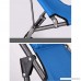 Crazyworld Portable Extendable Folding Chairs Outdoor Patio Yard Beach Pool Patio Lounge Chairs with Pillow Reclining Chair Blue Load-bearing 150kg - B07988JWDV