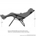 PARTYSAVING Infinity Zero Gravity Outdoor Lounge Patio Folding Reclining Chair - B016AWTYRG