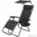 PayLessHere Zero Gravity Chairs 2 Set Lounge Patio Chairs with canopy Cup Holder - B01IKURF8G