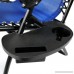 Yanni Outdoor/ Beach Zero Gravity Chair Blue Lounge Patio Chair with Pillow and Cup/Phone Holder 2 PCS - B07B3G4VP1