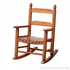 B&Z KD-20N Classic Wooden Child's Porch Chair Rocking Rocker Natural OAK Ages 4-8 - B07BBK4RQJ