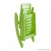 BrylaneHome Foldable Rocking Chair (Aqua 0) - B019WMC27A