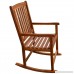 Festnight Garden Plantation Porch Rocker/Rocking Chair Acacia Wood - B073QPZPBQ