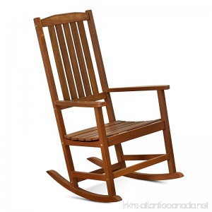 Furinno FG16705 Tioman Hardwood Rocking Chair in Teak Oil - B06XJTHDTN