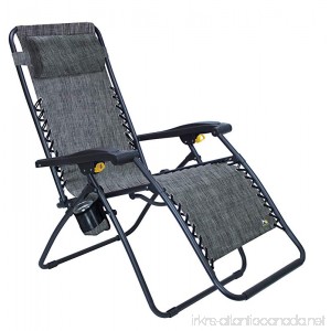 GCI Outdoor Zero Gravity Lounger Portable Lawn and Patio Chair - B06WWB3864