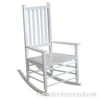 Hinkle Chair Company Alexander Mid-Sized Adult Rocking Chair  White - B01E64TXVW