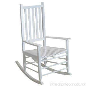 Hinkle Chair Company Alexander Mid-Sized Adult Rocking Chair White - B01E64TXVW