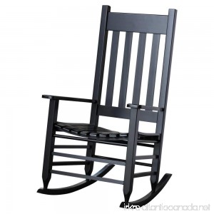 Hinkle Chair Company Painted Plantation Rocking Chair Black - B01LQ4DM6C
