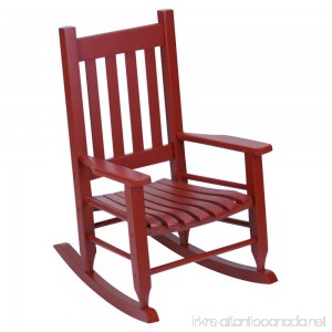 Hinkle Chair Company Plantation Child's Rocking Chair Red - B01D3K1O4Y