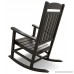 Ivy Terrace IVR100BL Classics Rocker Chair Black - B00BQBD9QE