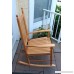 Oliver and Smith - Nashville Collection - Wooden Oak Patio Porch Rocker- Rocking Chair - Made in USA - 24.5 W x 33 D x 46 H - B0758467JT
