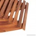 vidaXL Patio Outdoor Rocking Chair Acacia Wood Porch Rocker Garden Furniture - B071RRMT5Z