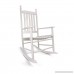 Yankee Trader Hyannis Port All Season Outdoor Wood Rocking Chair White - B01FGIEFWY