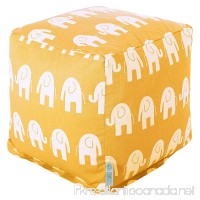 Majestic Home Goods Yellow Ellie Small Cube - B00HJHUWD2