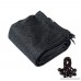 Agfabric 70% Sunblock Shade Cloth with Grommets for Garden Patio 6’ X 12’ Black - B0185HSHWM