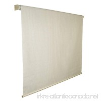 Coolaroo Outdoor Cordless Roller Shade 4ft by 8ft Pebble - B00RNRG15G