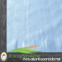 Easyshade 80% Heavy Duty White Shade Cloth Taped Edge With Grommets UV (14Wx12L  White) - B01KMW4PN8