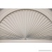 Original Arch Sheer View Solar Fabric Shade White 72” x 36” - B01MS51JK4