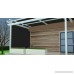 Shatex 90% Sun Shade Fabric for Pergola Cover Porch Vertical Screen 6' x 50' Black - B00YRRIA2M
