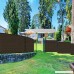 Windscreen4less Fence Privacy Screen 10' x 5' Brown Pergola Shade Cover Patio Canopy Sun Block 180 GSM 95% privacy Blockage Mesh Fabric with brass Gromment Customized Sizes Available - B07CYM42QL
