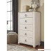 Ashley Furniture Signature Design - Willowton Chest of Drawers - Contemporary Dresser - Two-tone - B0735DWRQ2