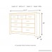Ashley Furniture Signature Design - Zelen Dresser - 7 Drawer - Warm Gray - B00IRY4DT0