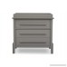 Serta Mid Century Modern 3 Drawer Dresser with Changing Top - B0777YQ6PS