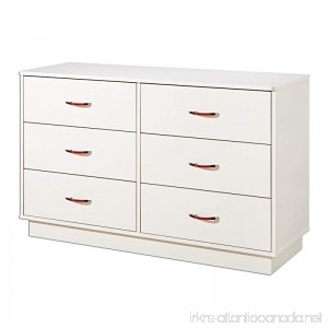 South Shore Logik Collection Double Dresser Pure White - B001JJBG40