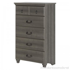 South Shore Noble 5-Drawer Chest Gray Maple - B01IF126F2