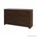 South Shore Primo 6-Drawer Double Dresser Brown Walnut - B01D9MW7WY