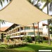 13x10FT Outdoor Patio Rectangle Sun Sail Shade Cover Canopy Top Shelter Rope - B00WEDEBWO