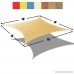 Alion Home 14' x 16' Rectangle PU Waterproof Woven Sun Shade Sail (1 Sand) - B07981BMZB