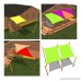Cool Area Rectangle 13' X 19'8'' Sun Shade Sail with Stainless Steel Hardware Kit UV Block Fabric Patio Shade Sail in Color Sand - B00J2KBS14