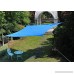 Cool Area Rectangle 9'10'' X 13' Sun Shade Sail UV Block for Outdoor Patio Garden in Color Blue - B00T71UL3E